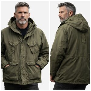 Vintage 1993 Canadian Military Extreme Cold Weather Parka Jacket XL    F323